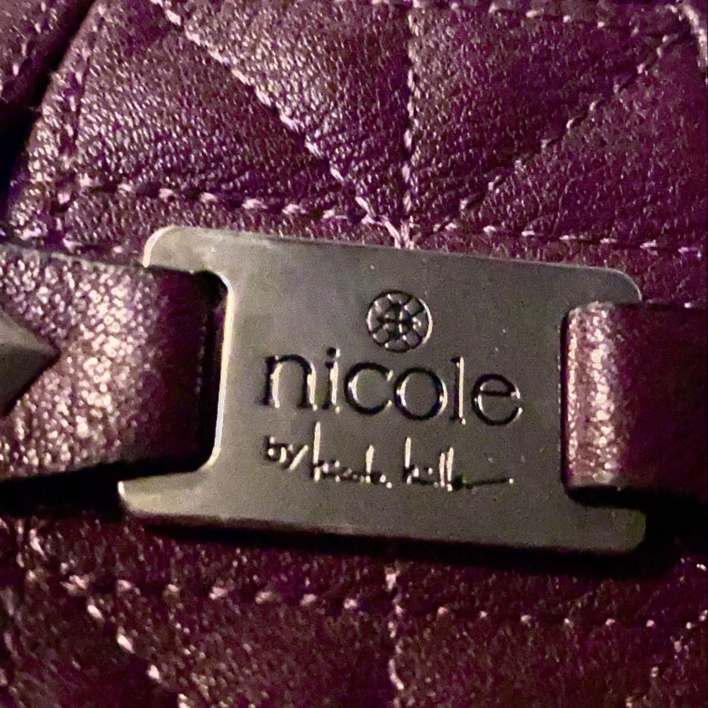 Purple studded Nicole purse - Picture 2 of 6